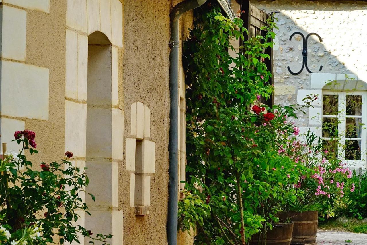 Le Moulin De La Planche Panzió Cerelles Kültér fotó